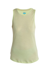 Koszulka damska bez rękawów Icebreaker 125 Cool-Lite™ Sphere III zielona